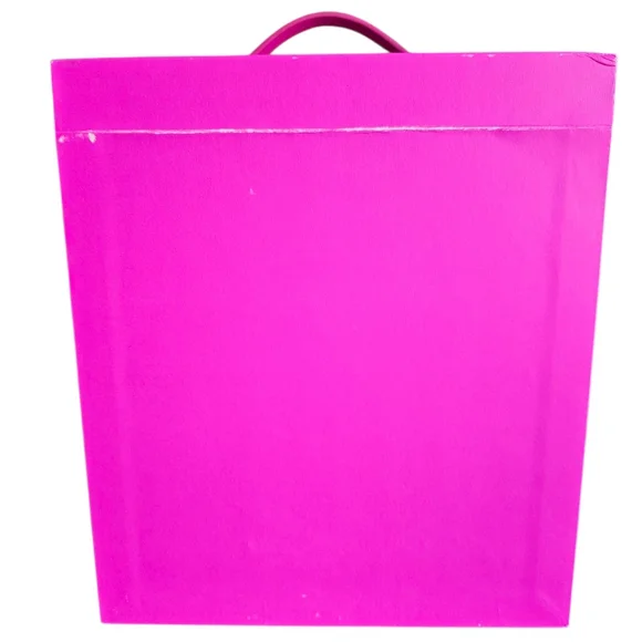 Valentino Neon Pink Jewelry Box With Handle NEW GWP LIMITED EDITION - Picture 6 of 7